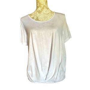 Alkamy Women’s Size Medium White Blouse Top